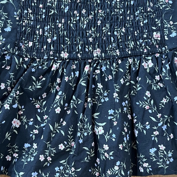 Altar'd State Black and White Ruffled Puff Sleeve Blouse - Picture 3 of 7